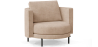 Buy Design Armchair - Velvet Upholstery - Nagar Beige 60687 home delivery