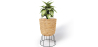 Buy Round Floor Planter - Boho Style - 46 CM - Pert Natural 61241 - in the UK