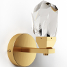 Buy Golden Wall Sconce - Petra Gold 61258 - in the UK