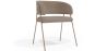 Buy Dining chair - Upholstered in Bouclé Fabric - Manar Taupe 61152 in the United Kingdom