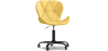 Buy PU Upholstered Office Chair - Black Winka Frame Yellow 61049 in the United Kingdom