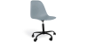 Buy Office Chair with Armrests - Wheeled Desk Chair - Black Brielle Frame Light grey 61268 in the United Kingdom