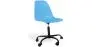 Buy Office Chair with Armrests - Wheeled Desk Chair - Black Brielle Frame Blue 61268 - in the UK