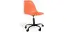 Buy Office Chair with Armrests - Wheeled Desk Chair - Black Brielle Frame Orange 61268 in the United Kingdom