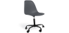 Buy Office Chair with Armrests - Wheeled Desk Chair - Black Brielle Frame Dark grey 61268 - in the UK