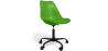Buy Swivel Office Chair Tulip with Wheels - Black Frame Green 61270 with a guarantee
