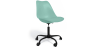 Buy Swivel Office Chair Tulip with Wheels - Black Frame Pastel green 61270 - prices