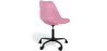 Buy Swivel Office Chair Tulip with Wheels - Black Frame Pastel pink 61270 at MyFaktory