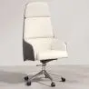 Buy Ergonomic Office Chair with Wheels and Armrests - Vista White 61283 - in the UK