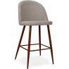 Buy Fabric Upholstered Stool - Scandinavian Design - 66cm- Bennett Taupe 61284 - prices