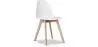 Buy Dining Chair Scandinavian Design Brielle  White 58593 - in the UK