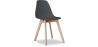 Buy Dining Chair Scandinavian Design Brielle  Dark grey 58593 in the United Kingdom