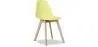 Buy Dining Chair Scandinavian Design Brielle  Pastel yellow 58593 home delivery