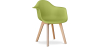 Buy Dining Chair with Armrests - Scandinavian Style - Amir Olive 58595 - in the UK
