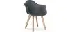 Buy Dining Chair with Armrests - Scandinavian Style - Amir Dark grey 58595 at MyFaktory