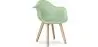 Buy Dining Chair with Armrests - Scandinavian Style - Amir Pastel green 58595 - in the UK