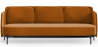 Buy Three-seat Sofa - Velvet Upholstery - Balga Mustard 61026 in the United Kingdom