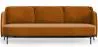 Buy Three-seat Sofa - Velvet Upholstery - Balga Mustard 61026 in the United Kingdom