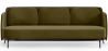 Buy Three-seat Sofa - Velvet Upholstery - Balga Olive 61026 at MyFaktory