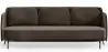 Buy Three-seat Sofa - Velvet Upholstery - Balga Taupe 61026 - in the UK