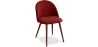 Buy Dining Chair Evelyne Scandinavian Design Premium - Dark legs Red 58982 at MyFaktory