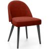 Buy Dining Chair - Upholstered in Velvet - Percin Red 61050 - in the UK