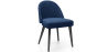 Buy Dining Chair - Upholstered in Velvet - Percin Dark blue 61050 in the United Kingdom