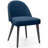 Buy Dining Chair - Upholstered in Velvet - Percin Dark blue 61050 in the United Kingdom