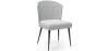 Buy Dining Chair - Upholstered in Velvet - Yerne Light grey 61052 in the United Kingdom