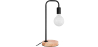Buy Scandinavian style table lamp - Prinston Black 58979 - in the UK