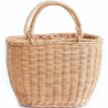 Buy Rattan Basket with Handles - Frinay Natural 61318 - in the UK