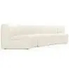 Buy Modular Sofa - Upholstered in Bouclé - 3 Modules  - Barkleyn White 61309 - in the UK