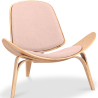 Buy Designer armchair - Scandinavian armchair - Fabric upholstery - Luna Fersken 16773 - prices