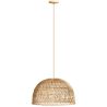 Buy Rattan Pendant Lamp - Boho Bali - Yamly Natural 61382 - in the UK