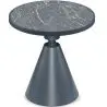 Buy Metal and Slate Side Table - Randall  Grey 61464 - in the UK