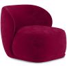 Buy Velvet Upholstered Armchair - Treyton Wine 60702 - prices