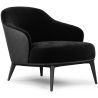 Buy  Velvet Upholstered Armchair - Renaud Black 60704 at MyFaktory