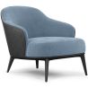 Buy  Velvet Upholstered Armchair - Renaud Light blue 60704 - in the UK