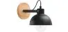 Buy Metal and wood wall lamp - Inga Black 59031 - in the UK