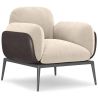 Buy Upholstered Velvet Armchair - Iura White 60650 with a guarantee