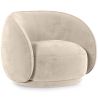 Buy Curved Velvet Upholstered Armchair - William White 60692 - prices