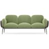 Buy 3-Seater Sofa - Upholstered in Velvet - Greda Light green 60652 - prices