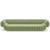 Buy Velvet Upholstered Sofa - 4/5 seats - Lumun Light green 60641 home delivery