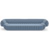 Buy Velvet Upholstered Sofa - 4/5 seats - Lumun Light blue 60641 in the United Kingdom