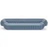 Buy Velvet Upholstered Sofa - 4/5 seats - Lumun Light blue 60641 in the United Kingdom