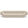 Buy Velvet Upholstered Sofa - 4/5 seats - Lumun White 60641 at MyFaktory