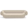 Buy Velvet Upholstered Sofa - 3/4 seats - Lumun White 60640 - in the UK