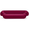 Buy Velvet Upholstered Sofa - 3/4 seats - Lumun Wine 60640 with a guarantee