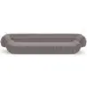 Buy Velvet Upholstered Sofa - 4/5 seats - Lumun Dark grey 60641 - prices