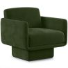 Buy Velvet Upholstered Armchair - Ren Olive 60698 - prices